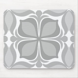 Neutrale geolmetrische Fliesen Mousepad