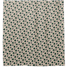 Neutrale geometrische Dreiecks-Duschvorhang Duschvorhang