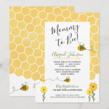 Neutrale Honigwabenmütterchen für Babydusche