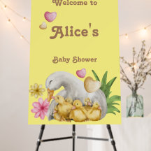Neutrale Mami- und Baby-Niedlich-Babydusche