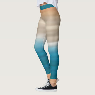 Neutrale Mehrfarben Leggings