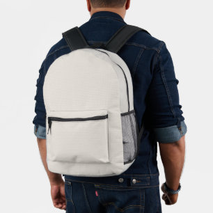 Neutrale Minimalistische Luxus-Rucksack Bedruckter Rucksack