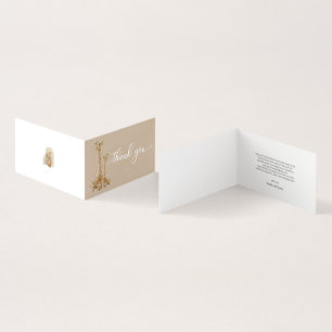 Neutrale Pampas Grass Giraffe Kinderdusche