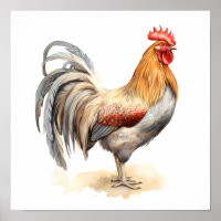 Neutrale Roster-Farben Aquarellmalerei