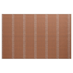 Neutrale rustikale Terrakotta-Marokkanische Ikat-T Stoff