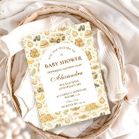 Neutrale Safari-Dschungel-Baby-Party