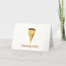 Neutrale Sommer Scoop Ice Cream Boy Baby Dusche