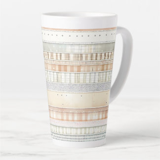 Neutrale Streifen Milchtasse