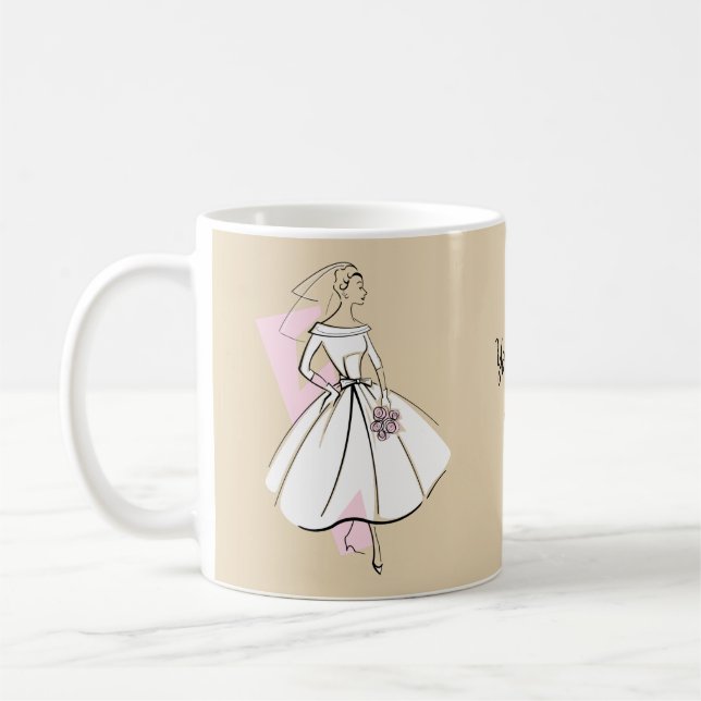 Neutrale Tasse von Modebriefen (Links)