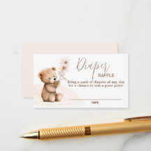 Neutrale Teddybärenkarte