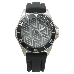 Neutrale Tile Collection - Geometrisch Armbanduhr