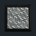 Neutrale Tile Collection - Geometrisch Erinnerungskiste<br><div class="desc">Neutrale Tile Collection II von June Erica Vess. Verfügt über wiederholte geometrische Formen.</div>
