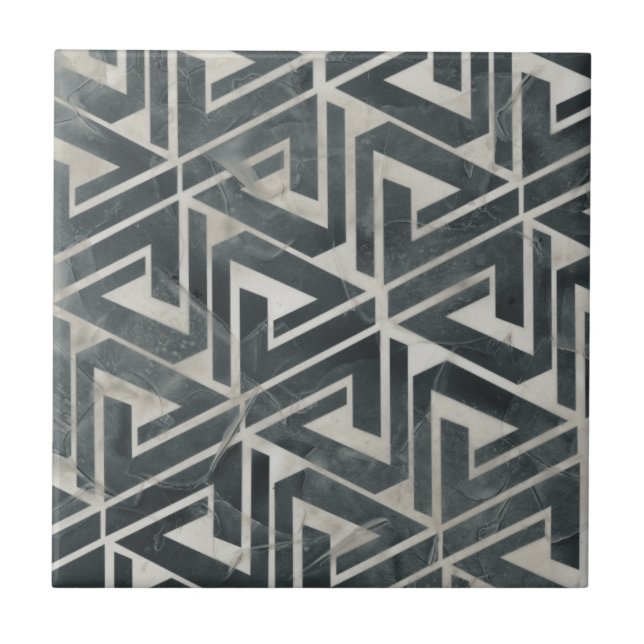 Neutrale Tile Collection - Geometrisch Fliese (Vorderseite)