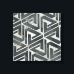 Neutrale Tile Collection - Geometrisch Leinwanddruck<br><div class="desc">Neutrale Tile Collection II von June Erica Vess. Verfügt über wiederholte geometrische Formen.</div>