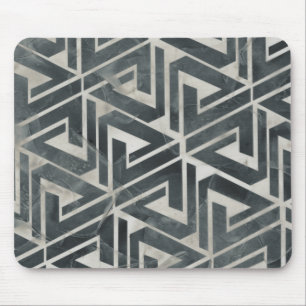 Neutrale Tile Collection - Geometrisch Mousepad
