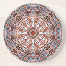 Neutrale Töne Mandala-Motiv