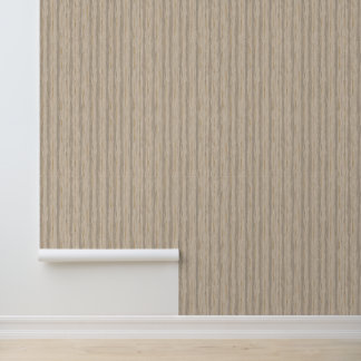 Neutrale vertikale Textur – Sanftes Beige und Gold Tapete