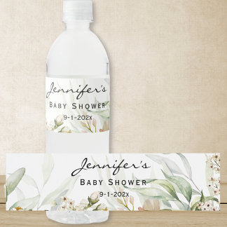 Neutrale Vintage Wasserfarbe Stillleben Blüte