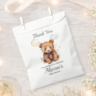 Neutraler Bär des Geschlechts Danke, dass Sie die  Geschenktütchen