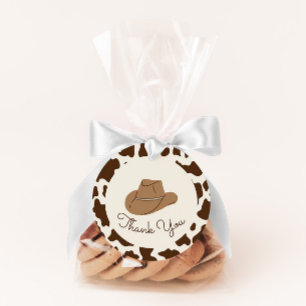 Neutraler Cowboy-Geburtstagsgeschenke Tags im südl Geschenkanhänger