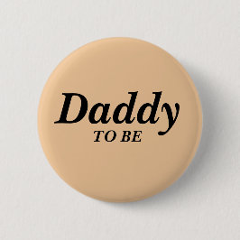 Neutraler Daddy als Baby-Duschknopf Button