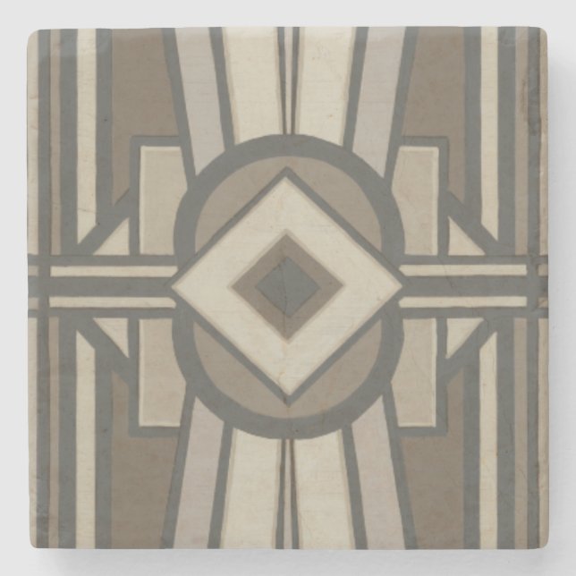 Neutraler Deko-Panel II Steinuntersetzer (Vorderseite)