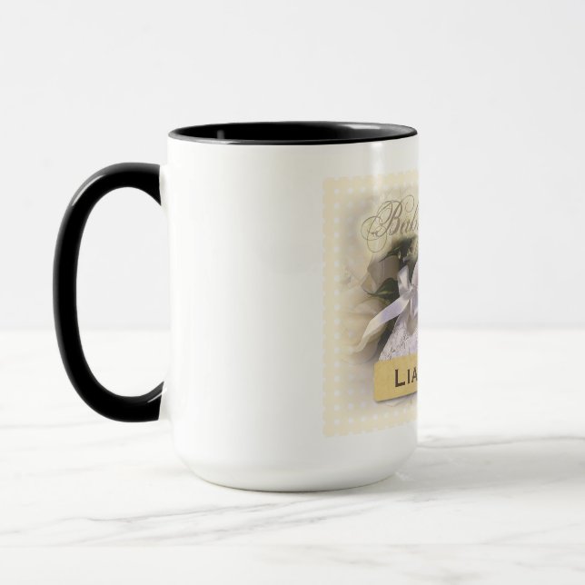 Neutraler, individualisierbarer Name des Babys, Li Tasse (Links)