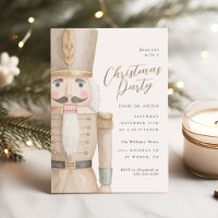 Neutraler Nussknacker Elegante Weihnachtsfeier