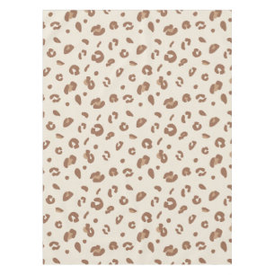 Neutrales abstraktes Leoparden-Druckmuster Moder Tischdecke