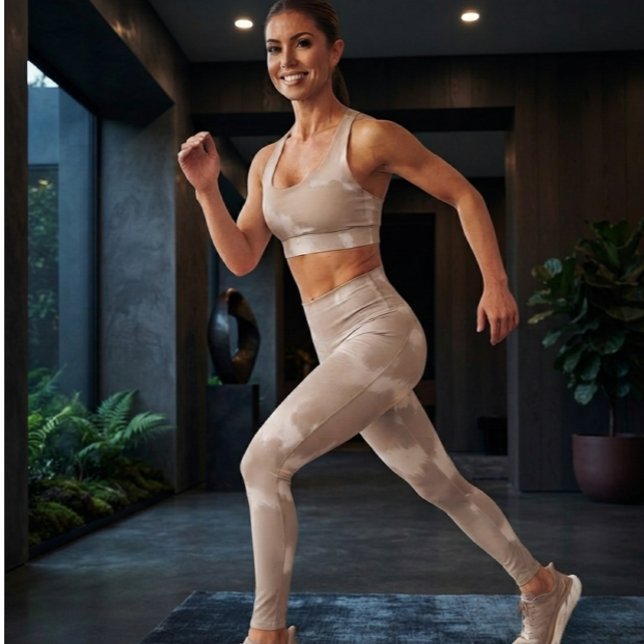 Neutrales Beige-Cloud Leggings (Von Creator hochgeladen)