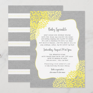 Neutrales Geschlechts-Baby Sprinkle laden ein, Einladung