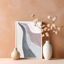 Neutrales modernes abstrakt Art Poster