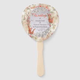 Neutrales Motto im Herbst Fächer