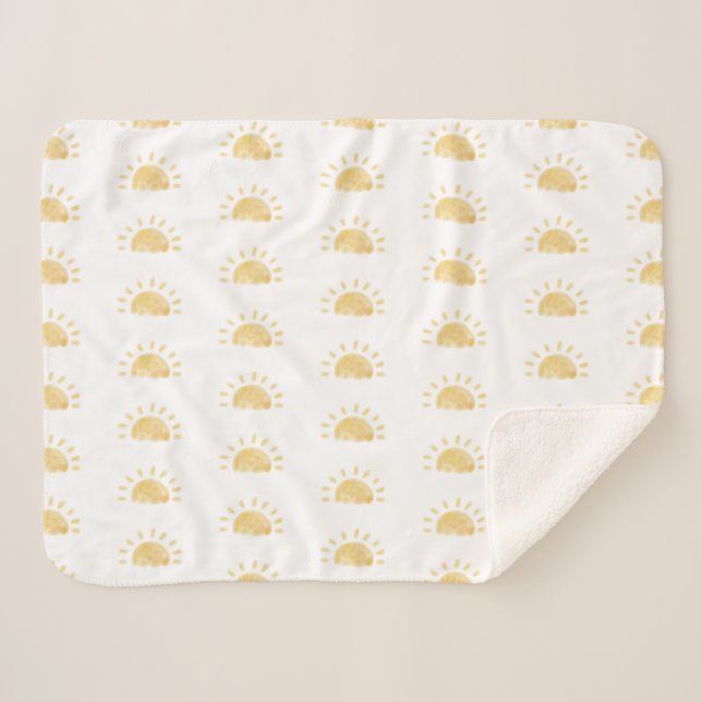 Neutrales Sonnenschutzbaby Sherpadecke (Vorderseite (Horizontal))