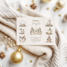 Neutrales Weihnachtskollektiv Baby Show Diapper Ra