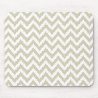 Neutrales Zickzack Muster TANs Mousepad