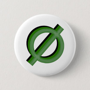 Neutrois 3d Grün Button