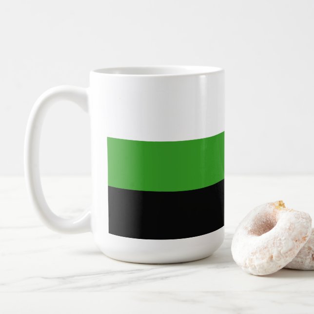 Neutrois-Pride Kaffeetasse (Mit Donut)