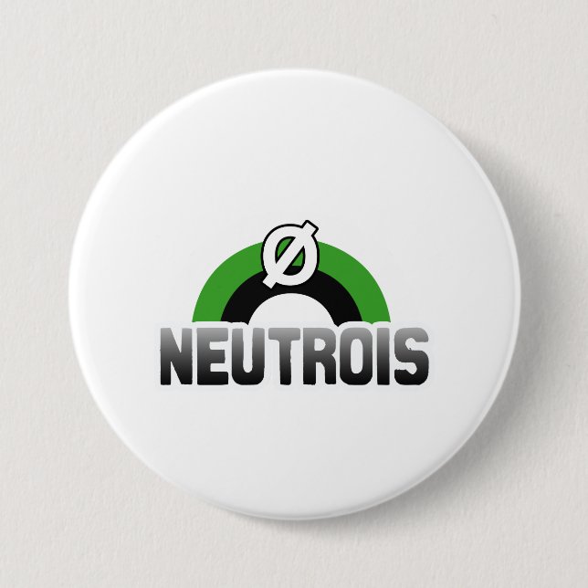 Neutrois Stolz Button (Vorderseite)