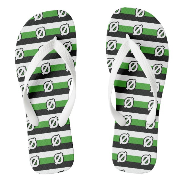 Neutrois Stolz Flip Flops (Fußbett)