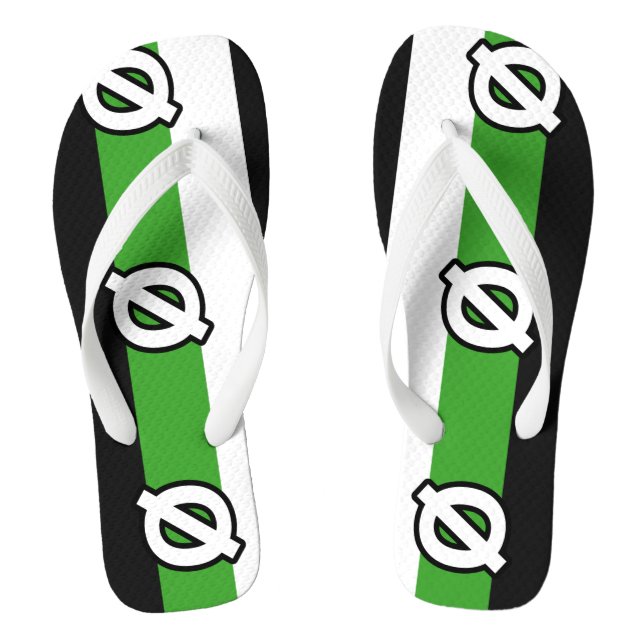 Neutrois Stolz Flip Flops (Fußbett)
