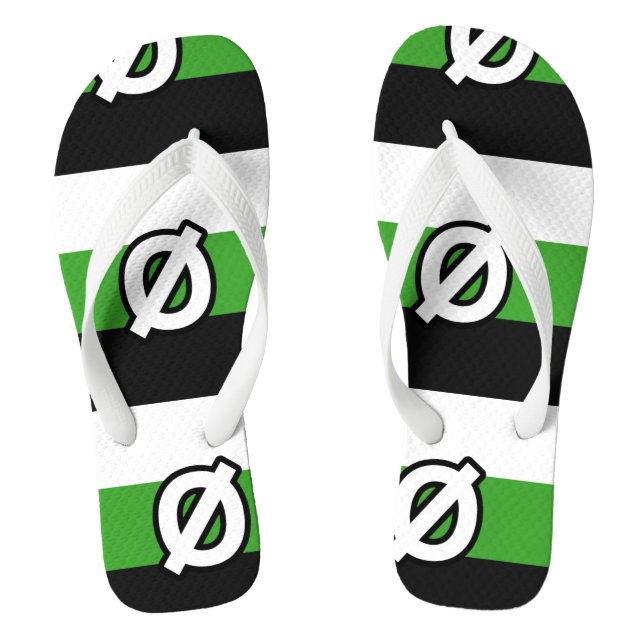 Neutrois Stolz Flip Flops (Fußbett)
