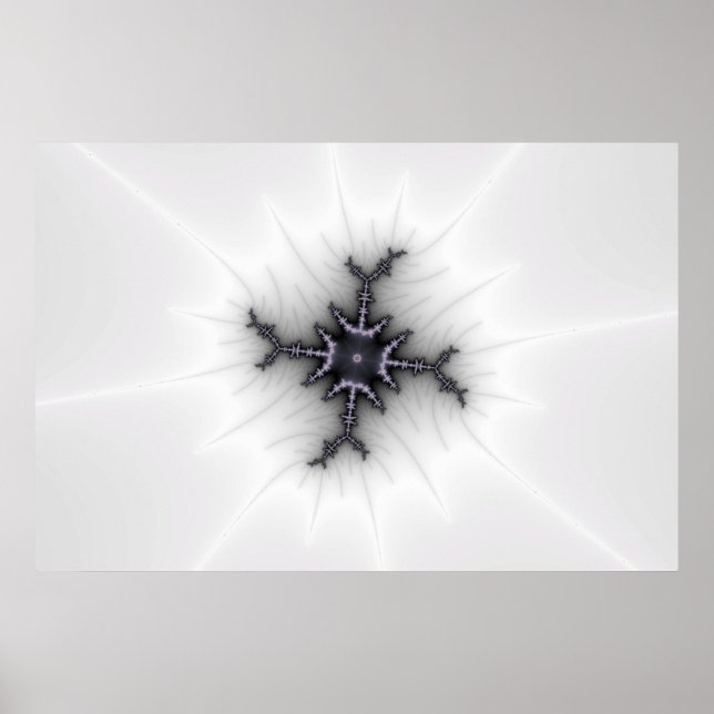Neutron Star - Fractal Art Poster (Vorne)