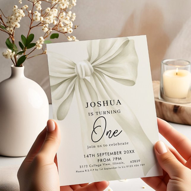 Neutronenbogen 1. Geburtstag Einladung (Von Creator hochgeladen)