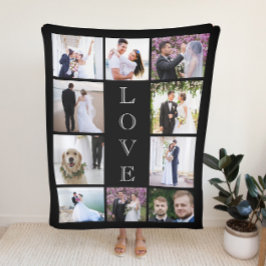 Neuverheiratete Liebe 10 Foto Collage Wedding Sherpadecke