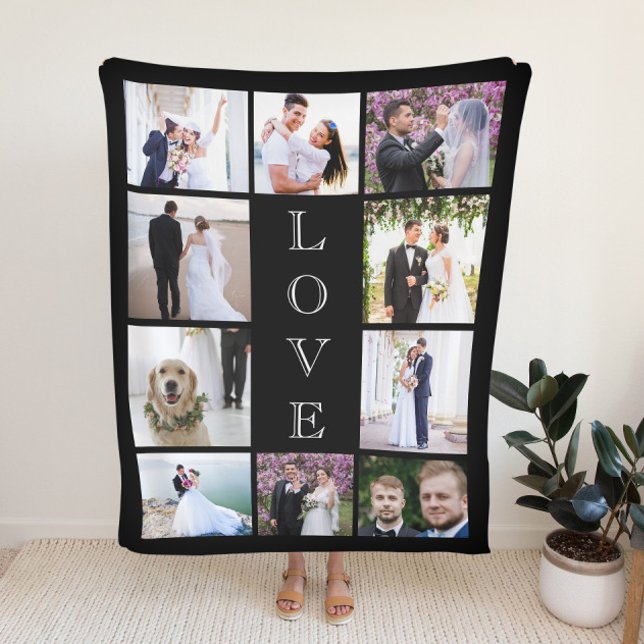 Neuverheiratete Liebe 10 Foto Collage Wedding Sherpadecke (Von Creator hochgeladen)