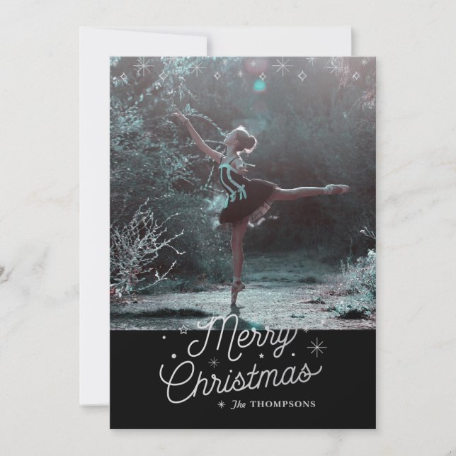 NEUVIÈME JOUR DE NOËL / Carte photo de Noël (Devant)
