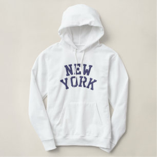 NEUYORK MÄNNER - EIN GRUNDSCHIRM MIT EINGESCHRÄNKT BESTICKTER HOODIE