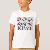 NEUZEALAND-Vogelgeflügel KIWI-Shirt