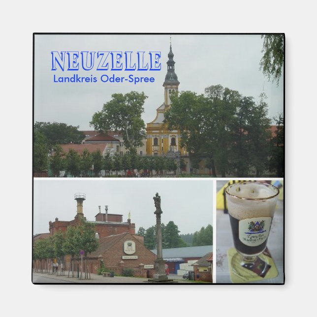 Neuzelle, Neuzelle, Landkreis Oder-Spree Magnet (Vorne)